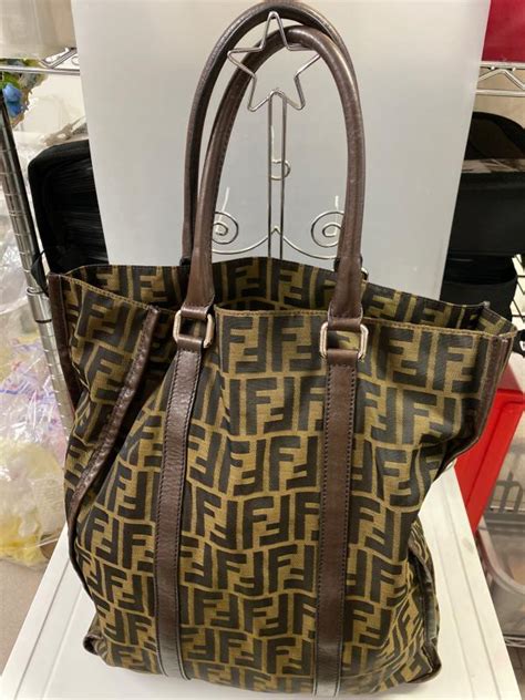 fendi shopper gebraucht|vintage fendi shopper.